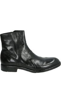 Venezia - SKÓRZANE BOTKI MĘSKIE DF05A SKIP NERO. Materiał: skóra #1