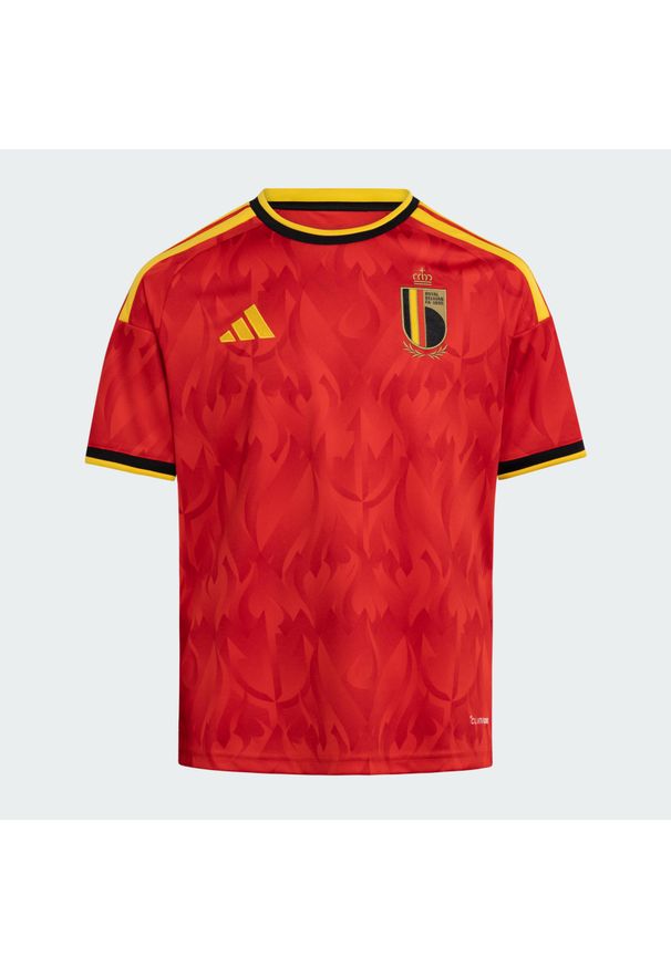 Adidas - Koszulka piłkarska dla dzieci ADIDAS Belgia 26 domowa. Technologia: ClimaCool (Adidas). Sport: piłka nożna