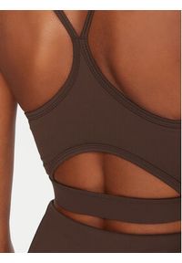 Reebok Biustonosz sportowy Reebok X Ewa Chodakowska RK25312CCW Brązowy. Kolor: brązowy. Materiał: syntetyk #4