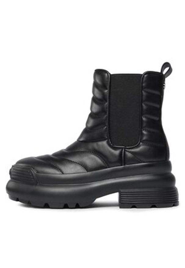 Liu Jo Botki Amy 13 SF3095 EX122 Czarny. Kolor: czarny. Materiał: skóra