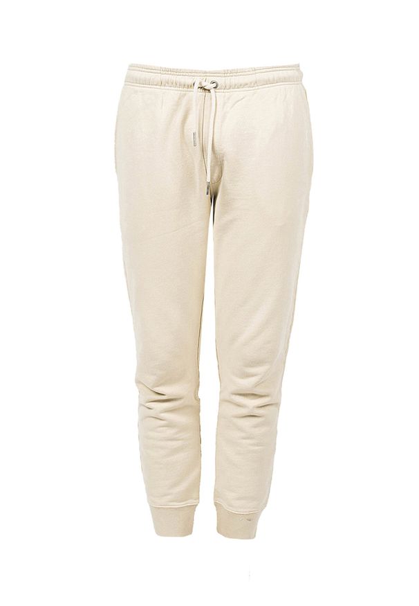 Pepe Jeans Spodnie "David Jogg" | PM211478 | David Jogg | Mężczyzna | Beżowy. Okazja: na co dzień. Kolor: beżowy. Materiał: bawełna. Wzór: nadruk. Styl: casual