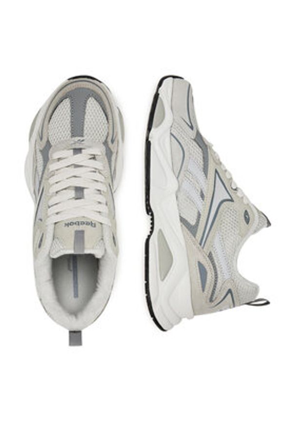 Reebok Sneakersy CHARGE AR30246MSSZ Szary. Kolor: szary. Materiał: skóra, zamsz