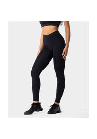 Legginsy dla kobiet na siłownię Carpatree Mystic. Kolor: czarny. Sport: fitness