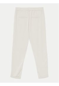Vero Moda Chinosy Maya 10225280 Beżowy Regular Fit. Kolor: beżowy. Materiał: wiskoza #4