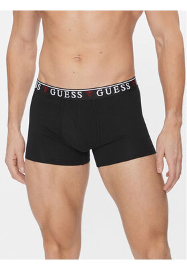 Guess Komplet 3 par bokserek Brian U97G01 KCD31 Kolorowy. Materiał: bawełna. Wzór: kolorowy
