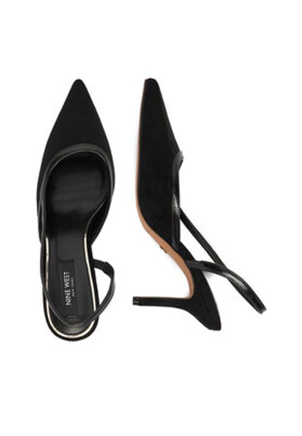Nine West Szpilki EO-SX005 06 Czarny. Kolor: czarny. Materiał: materiał. Obcas: na szpilce