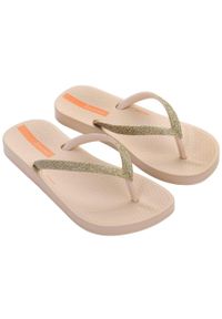 Klapki Lolita Kids Antomica Ipanema Dzieci. Okazja: na co dzień. Kolor: żółty. Materiał: syntetyk. Styl: casual