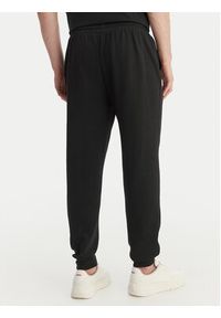 Hugo - HUGO Spodnie dresowe Atlas 50557004 Czarny Regular Fit. Kolor: czarny. Materiał: bawełna #5