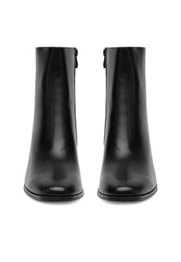 DeeZee Botki 1626 Czarny. Kolor: czarny. Materiał: materiał