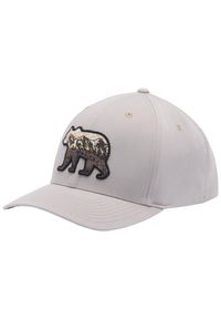 columbia - Czapka z daszkiem dla dorosłych Lost Lager 3D Stretch Snapback. Kolor: szary. Materiał: poliester, elastan #1