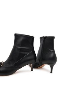 TwinSet - TWINSET Botki 252TCP034 00006 Czarny. Kolor: czarny. Materiał: skóra #2