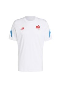 Adidas - Koszulka France Travel Z.N.E.. Kolor: biały. Sport: piłka nożna
