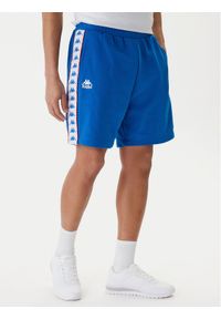 Kappa Szorty sportowe Banda Oviedo 351S77W Niebieski Comfort Fit. Kolor: niebieski. Materiał: bawełna. Styl: sportowy #1