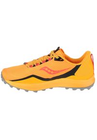 Buty do biegania męskie, Saucony Peregrine 12. Kolor: wielokolorowy, żółty