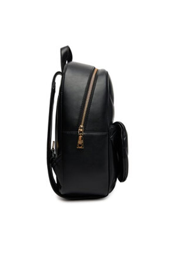 Love Moschino - LOVE MOSCHINO Plecak JC4037PP1NLC0000 Czarny. Kolor: czarny. Materiał: skóra