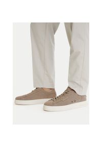 Sneakersy Armani Exchange. Kolor: beżowy #1