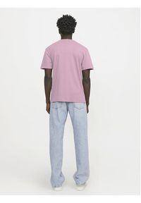 Jack & Jones - Jack&Jones T-Shirt Star 12234746 Różowy Relaxed Fit. Kolor: różowy. Materiał: bawełna