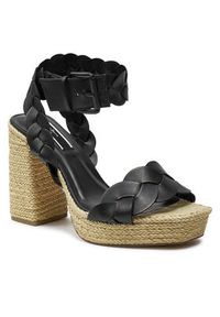 Pepe Jeans Sandały Lenny Braid PLS90652 Czarny. Kolor: czarny. Materiał: skóra #7