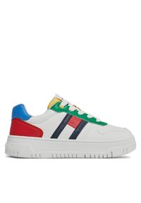 TOMMY HILFIGER - Sneakersy Tommy Hilfiger. Kolor: biały