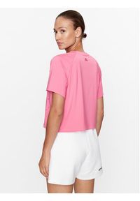 Adidas - adidas Koszulka techniczna BLUV Print Performance IL9578 Różowy Loose Fit. Kolor: różowy. Materiał: syntetyk. Wzór: nadruk #2
