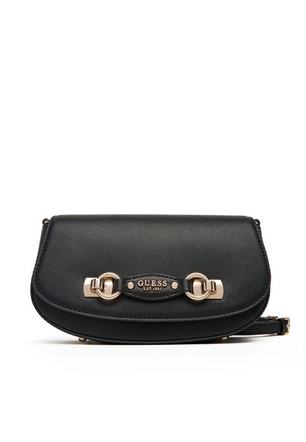 Guess Torebka Mimina HWBG80 15200 Czarny. Kolor: czarny. Materiał: skórzane