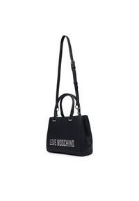 Love Moschino - LOVE MOSCHINO Torebka JC4022PP1PKD000B Czarny. Kolor: czarny. Materiał: skórzane #3