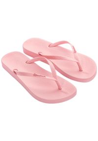 Japonki plażowe damskie Ipanema Anatomic Colors Fem. Okazja: na plażę. Kolor: różowy. Materiał: guma, syntetyk, materiał