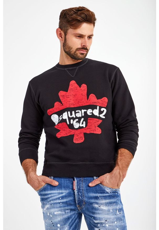 BLUZA DSQUARED2. Długość: długie. Wzór: nadruk