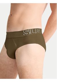 Sloggi Slipy 10215471 Khaki. Kolor: brązowy. Materiał: bawełna #4