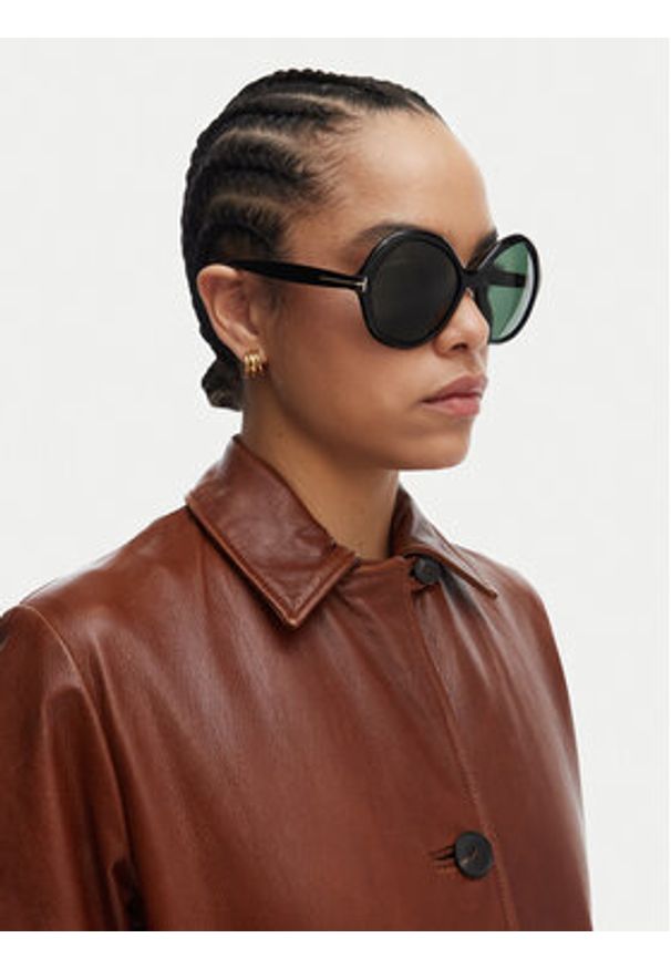 Tom Ford Okulary przeciwsłoneczne Annabelle 02 FT1282 Czarny. Kolor: czarny