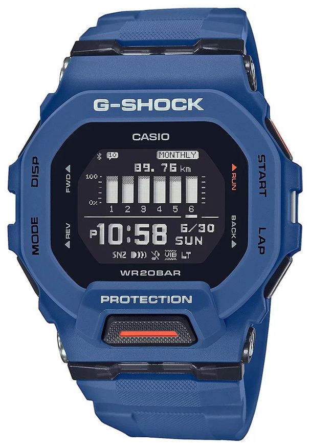 G-Shock - Zegarek G-SHOCK G-SQUAD GBD-200-2ER. Materiał: tworzywo sztuczne