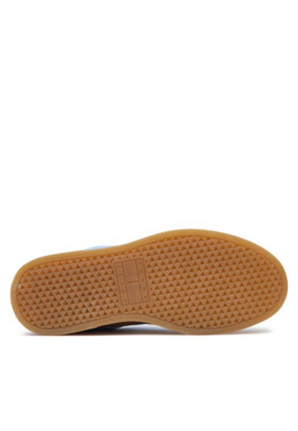 Tommy Jeans Sneakersy The Greenwich Flatform 2b EN0EN02734 Niebieski. Kolor: niebieski. Materiał: skóra