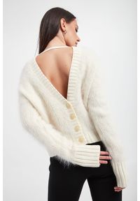 Patrizia Pepe - Kardigan damski z wełną alpaka PATRIZIA PEPE. Materiał: wełna #3