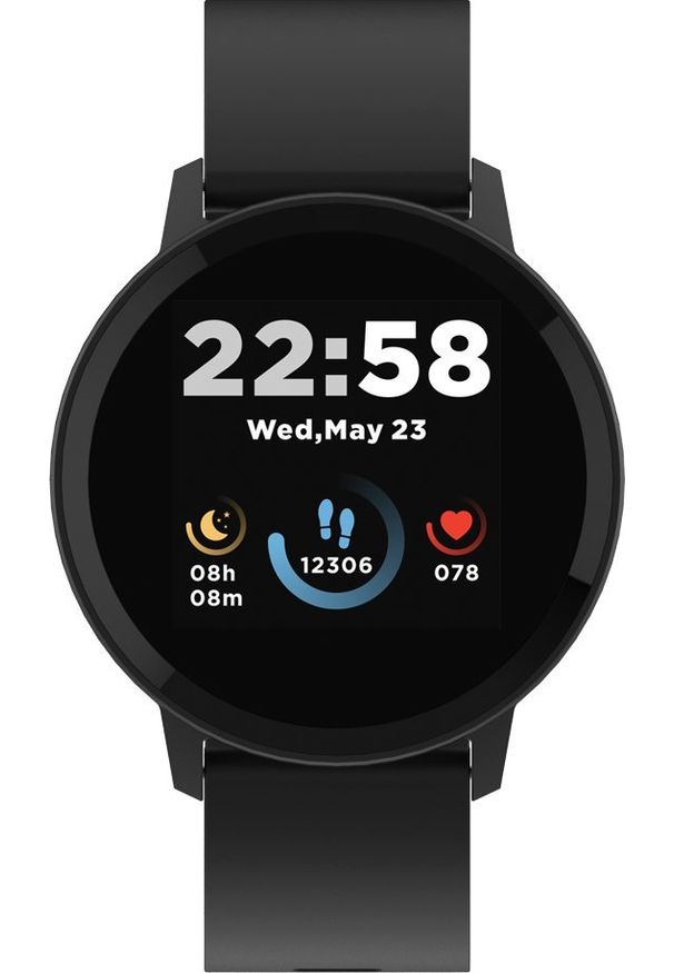 CANYON - Smartwatch Canyon Lollypop SW-63 Czarny (CNS-SW63BB). Rodzaj zegarka: smartwatch. Kolor: czarny