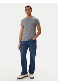 Tommy Jeans T-Shirt DM0DM04411 Szary Slim Fit. Kolor: szary. Materiał: bawełna #3