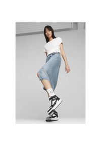 Puma - Damskie sneakersy Carina Street Mid PUMA White Black. Kolor: biały, wielokolorowy, czarny. Sezon: lato