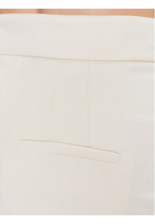 Marella Spodnie materiałowe Hiamre 2331310631 Écru Loose Fit. Materiał: syntetyk
