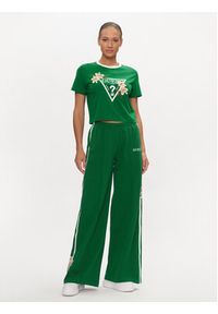 Guess T-Shirt Zoey V4GI02 K46D1 Zielony Boxy Fit. Kolor: zielony. Materiał: bawełna #3
