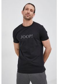 JOOP! - Joop! T-shirt męski kolor czarny z nadrukiem. Okazja: na co dzień. Kolor: czarny. Wzór: nadruk. Styl: casual #3