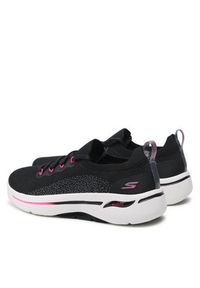 skechers - Skechers Sneakersy Go Walk Arch Fit 124863/BKHP Czarny. Kolor: czarny. Materiał: materiał #4