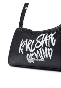Karl Lagerfeld Jeans Torebka B3W30288 Czarny. Kolor: czarny. Materiał: skórzane #2