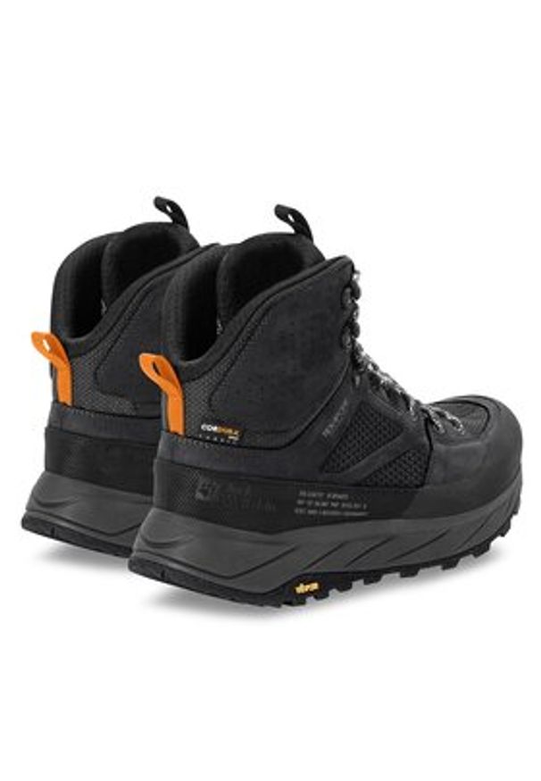 Jack Wolfskin Trekkingi Terraquest Texapore Mid M 4056381 Czarny. Kolor: czarny. Materiał: materiał. Sport: turystyka piesza