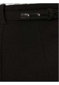 Elisabetta Franchi Spódnica ołówkowa GO-057-37E2-V340 Czarny Slim Fit. Kolor: czarny. Materiał: syntetyk #4