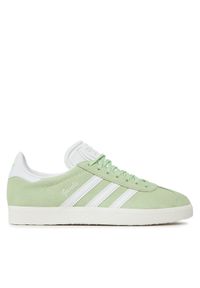 Adidas - adidas Sneakersy Gazelle W IE0442 Zielony. Kolor: zielony. Materiał: zamsz, skóra. Model: Adidas Gazelle