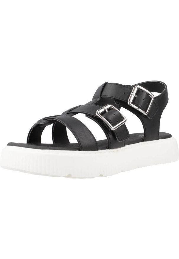 Sandały Geox Model J Sandal Kodette J Kolor Czarny. Kolor: czarny. Materiał: syntetyk. Sezon: lato
