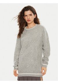 Liu Jo Sweter TF4173 MS55L Szary Regular Fit. Kolor: szary. Materiał: syntetyk #1