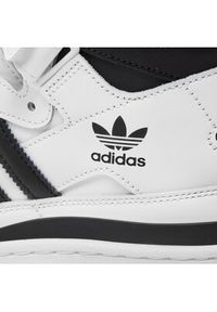 Adidas - adidas Sneakersy Forum Mid IG3756 Biały. Kolor: biały. Materiał: skóra #4