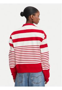Tommy Jeans Bluza DW0DW22824 Czerwony Regular Fit. Kolor: czerwony. Materiał: bawełna #2