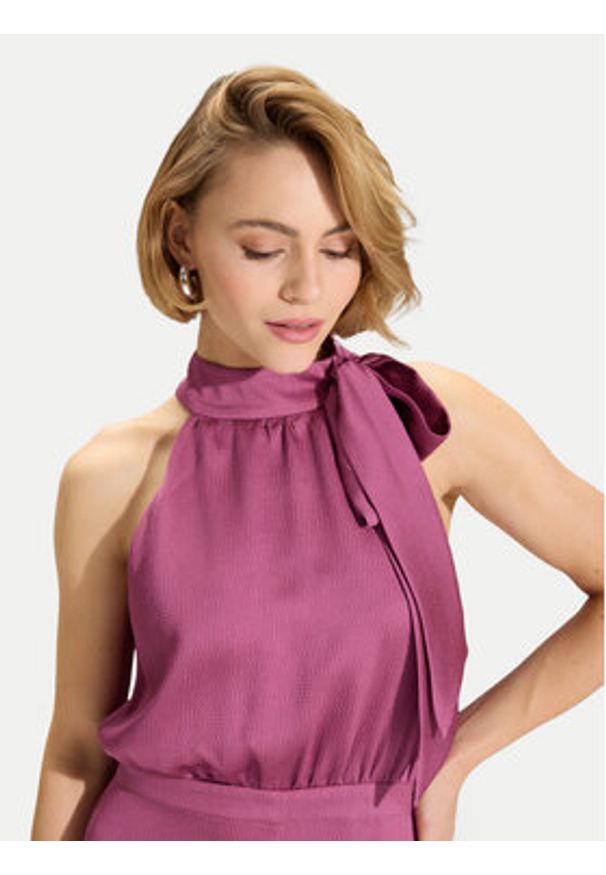 Swing Kombinezon 3AH01600 Różowy Regular Fit. Kolor: różowy. Materiał: syntetyk