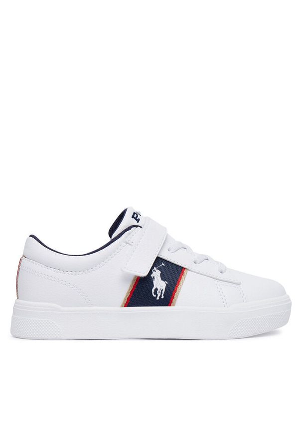 Sneakersy Polo Ralph Lauren. Kolor: biały